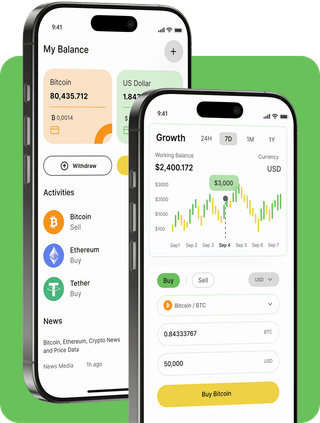 Zykanor Drift trading platform with live market data